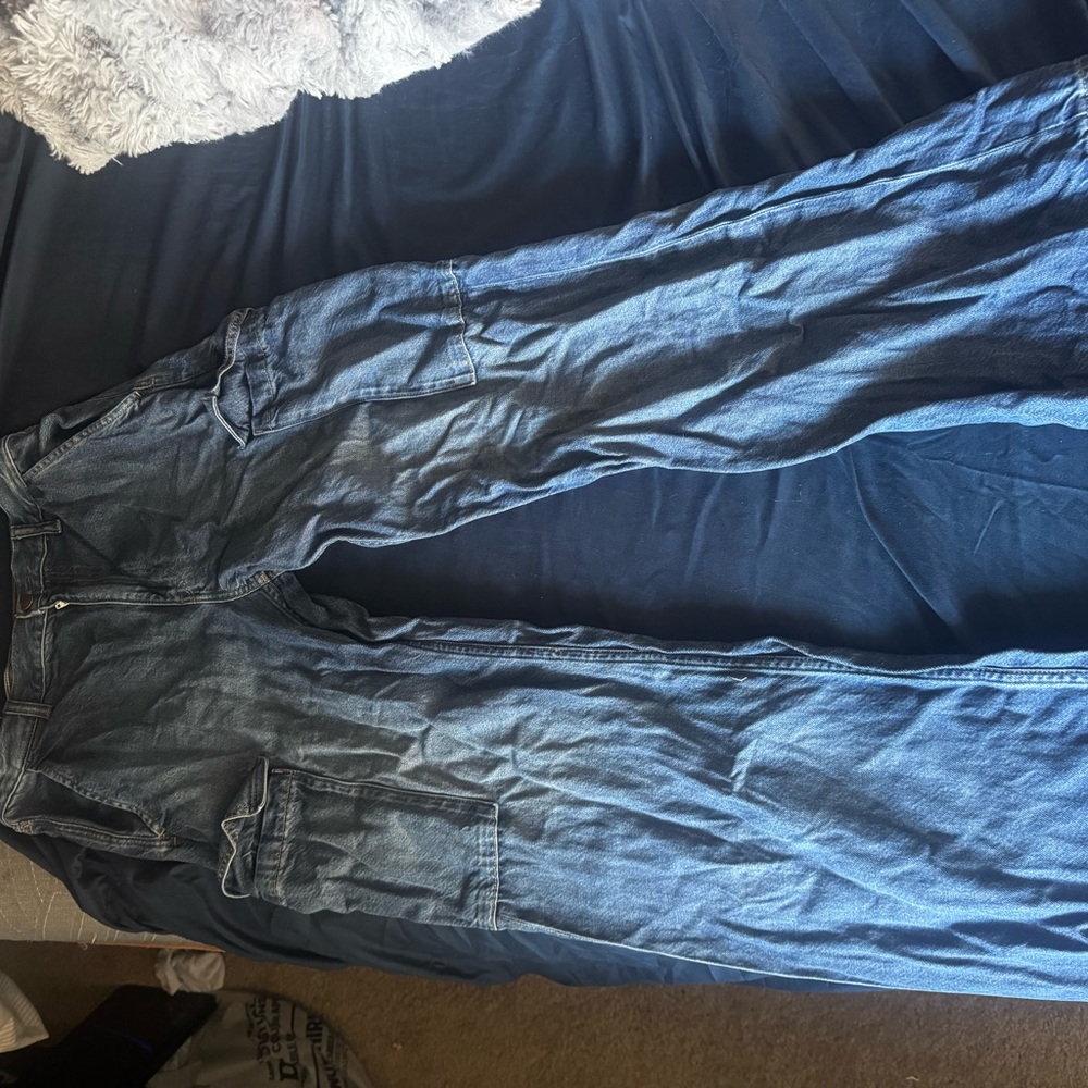 Calvin Klein Collection Women's High Rise Blue Jeans